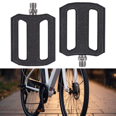Fahrradpedale Aluminiumlegierung Radfahren Lager Mattiertes Pedal für Reisen im Freien