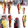 Deadpool Wolverine 3d Cosplay Costume For Men Comfortable Stretchy Spandex Suit