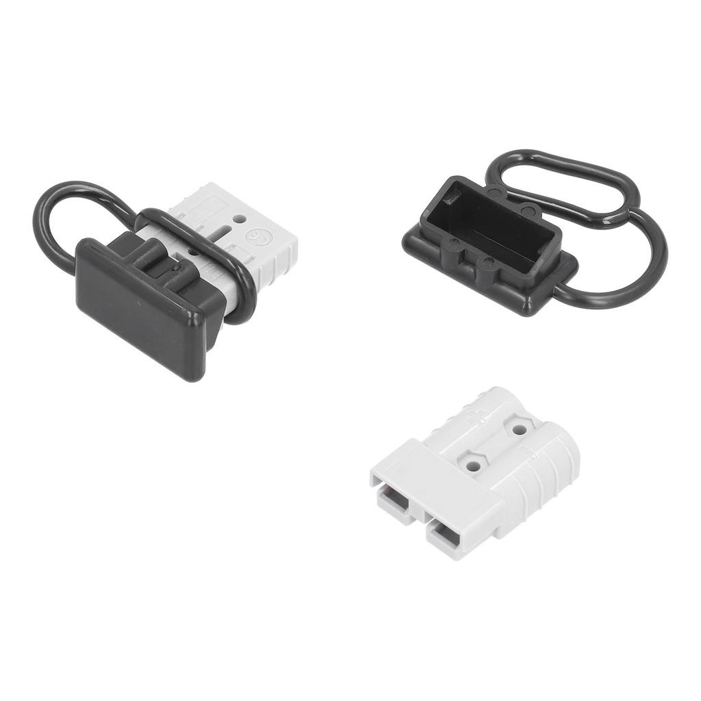 Battery Quick Connect Disconnect Electrical Plug for Recovery Winch with Handle 50A 12‑36VDC