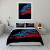 Blue and red dragon. Bedding sets Duvet cover sets Duvet covers Pillowcases(1* Duvet Cover 2* Pillowcases without duvet insert)