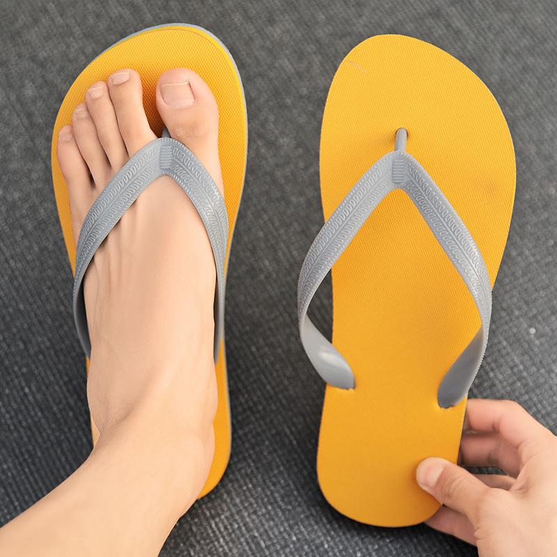 Cheap Sale Flip flops Man Light Flat Slippers For Men Non-slip Holiday Beach Slipper Men's Summer Flip-Flops chanclas de hombre