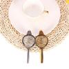 Durable Stainless Steel Handle Tea Strainer with Drip Bowl Infuser Fine Mesh
