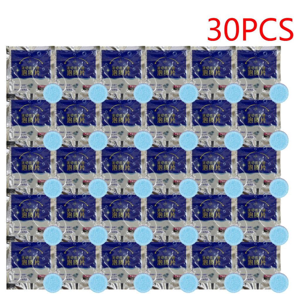 1-50PCS Solid Car Windshield Cleaners Effervescent Tablets Cleaning Windshield Window Glass Dust Wiper Car Wash Tool Car Accesso