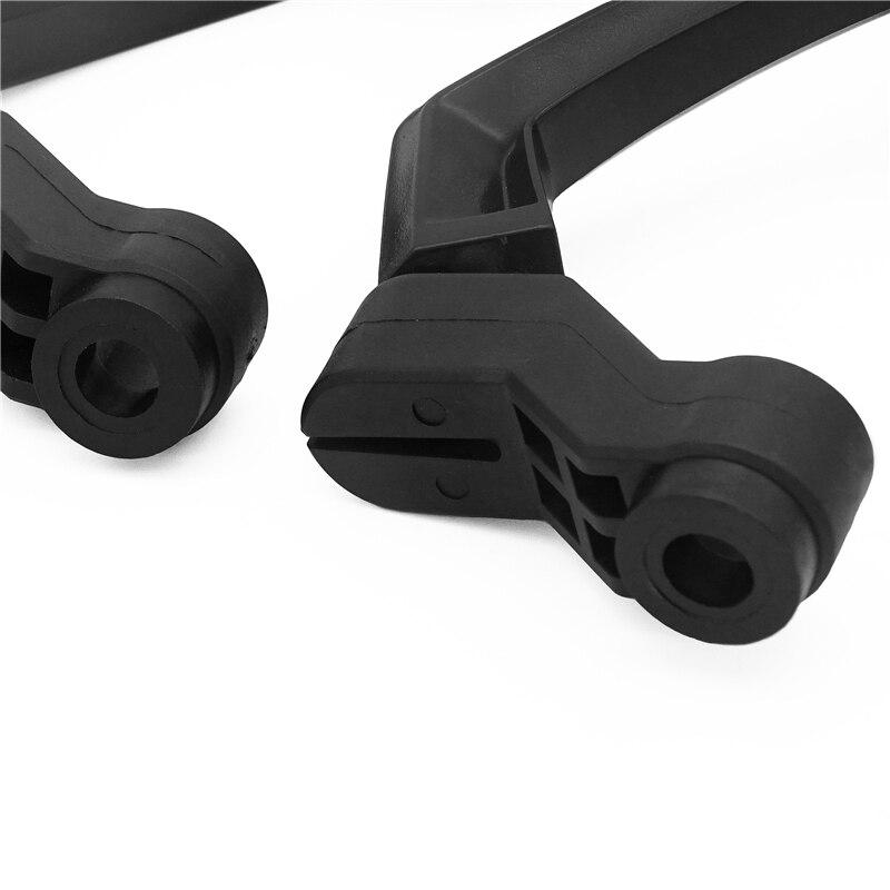 1 пара 8/10 мм черные универсальные зеркала из углеродного волокна в стиле мотоцикла — фото 7