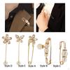 Brooch Pin for Women Sweater Scarf Fashion Waistband Girls Cardigan Dress