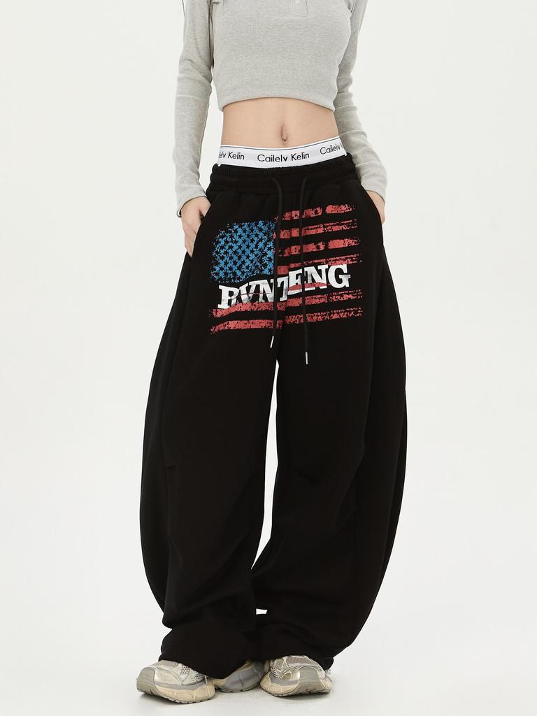 Jesień 2025 Unisex Retro Bawełniane Codzienne Długie Spodnie - Styl Sportowy Outdoor