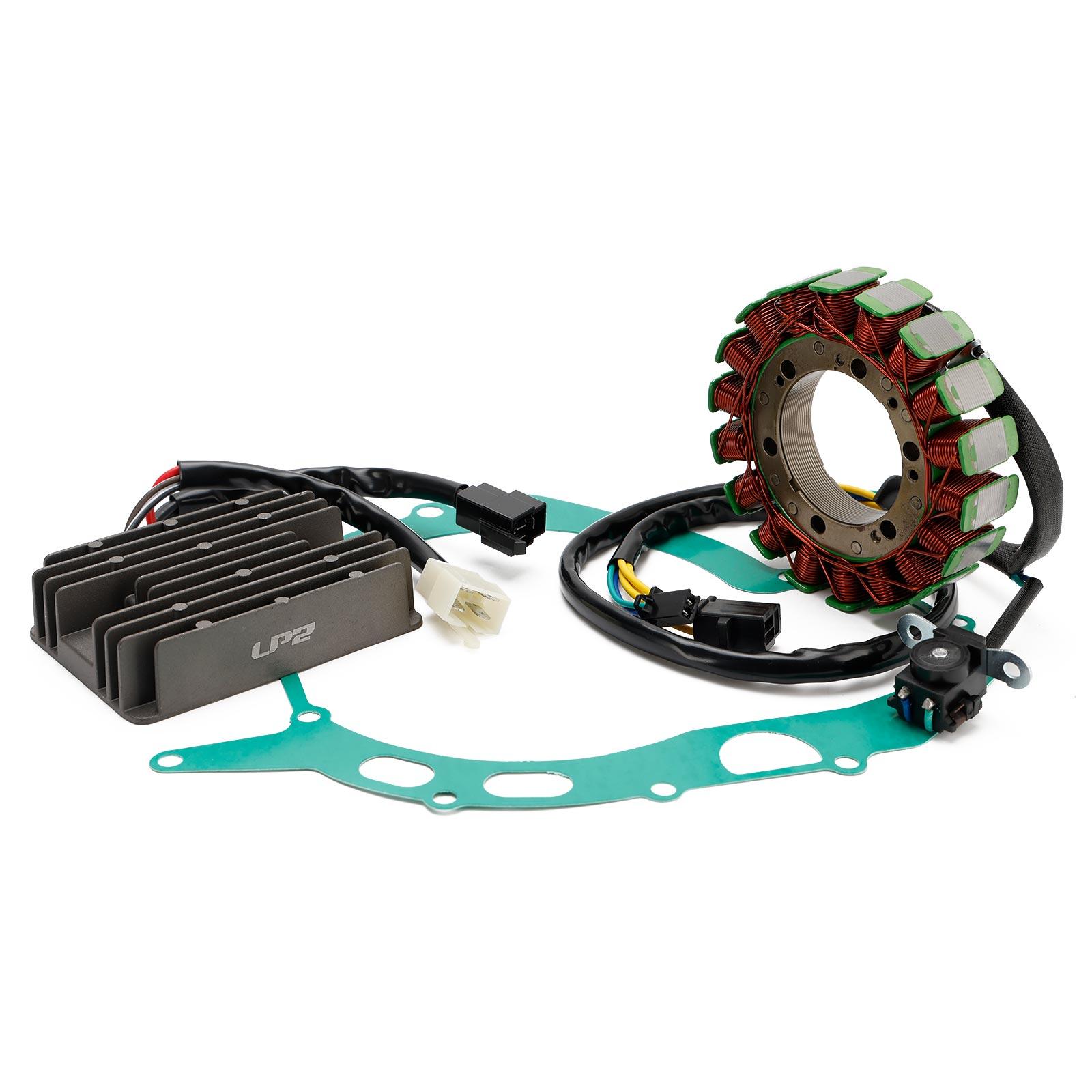 

Magneto Stator, Voltage Rectifier, Gasket For Cagiva Raptor, V-Raptor 1000 00-05