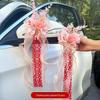 Wedding Car Decoration Floral Set for Handles and Dowry Car