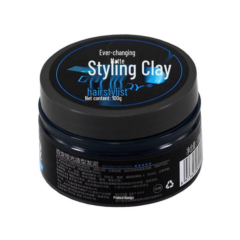 Matte Styling Hair Clay for Men - Volumizing & Shaping Paste, Natural Hold, 100g
