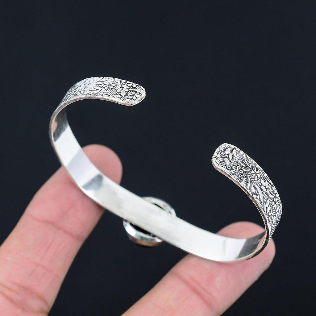 Sisters Day Deal 925 Silver American Dichoric Glass Gemstone Art Deco New Bangle