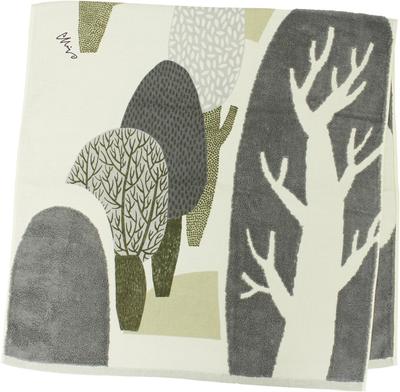 Kusunokibashi Monori Morita MiW Mori No Wagaie Bath Towel, Gray, A-65603-11-GY, 60 X 120 Cm