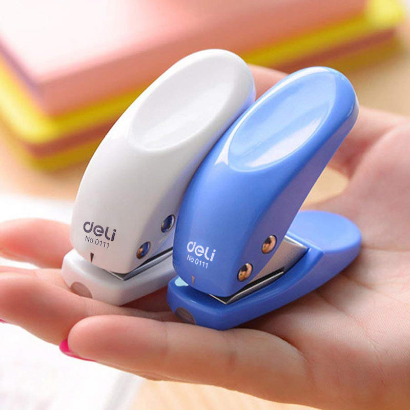 Single Hole Punch for School & Office Mini Manual Hole Puncher for Paper Tickets and Crafting