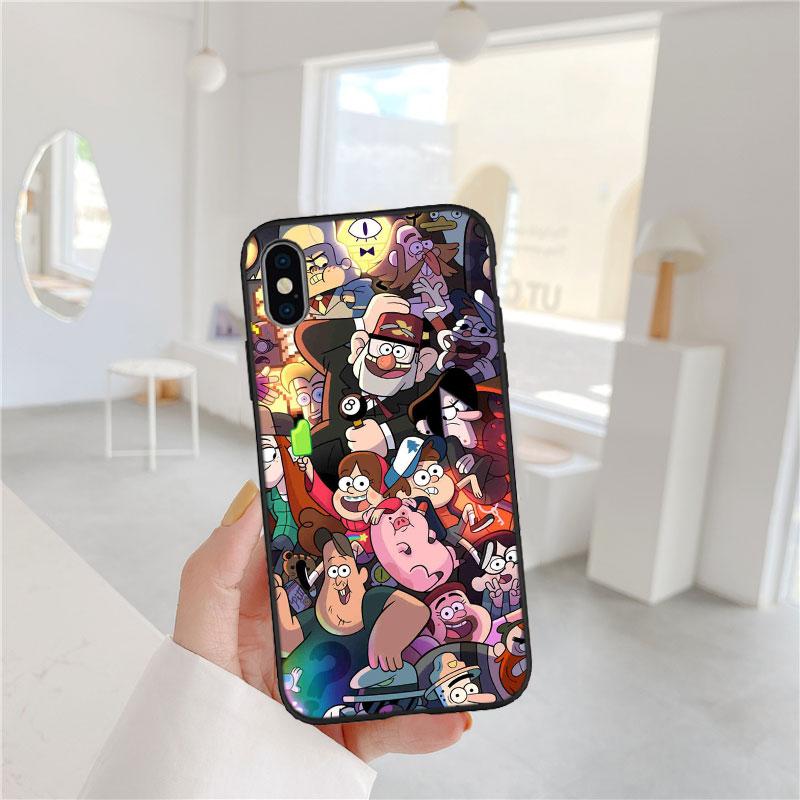 LO46 G-Gravity F-Falls Soft Shell Phone Case for Samsung Galaxy S20 S21 S22 Ultra FE + Plus A21S A22 A24 A25 A26 A30 A30S A31