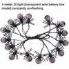 Halloween Themed LED Halloween String Lights Spider Shaped LED String Lights  Indoor Display