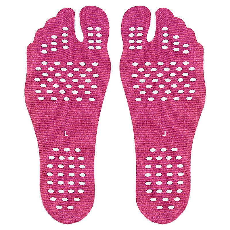Self-Adhesive Disposable Beach Foot Pads – Summer Heat Insulating Invisible Insoles