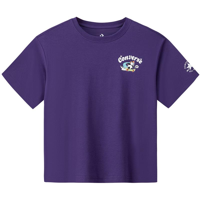 Converse Youth Trendy Print Short Sleeve T-Shirt