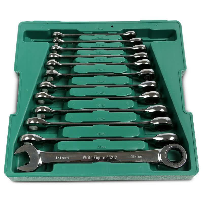 SATA 09040 12-Piece Combination Wrench Set