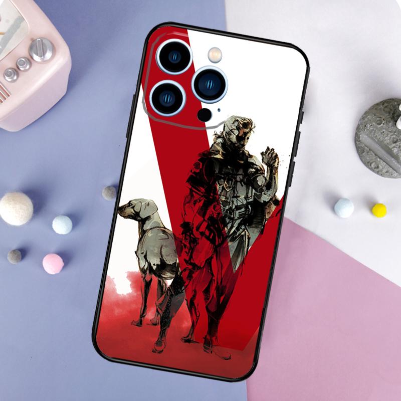 Game Metal Gear Solid Phone Case For iPhone 16 15 14 12 11 13 Pro Max Mini Plus X XS Max XR Back Cover