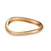 Popular Cross-Border Alloy Pleated Bracelet: Unique Elliptic Curve Design, Bold Fashion Statement