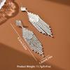 2PC Women's Fashionable Tassel Earrings and Jewelry Are Suitable for Dates, Parties, Festivals, and Gifts