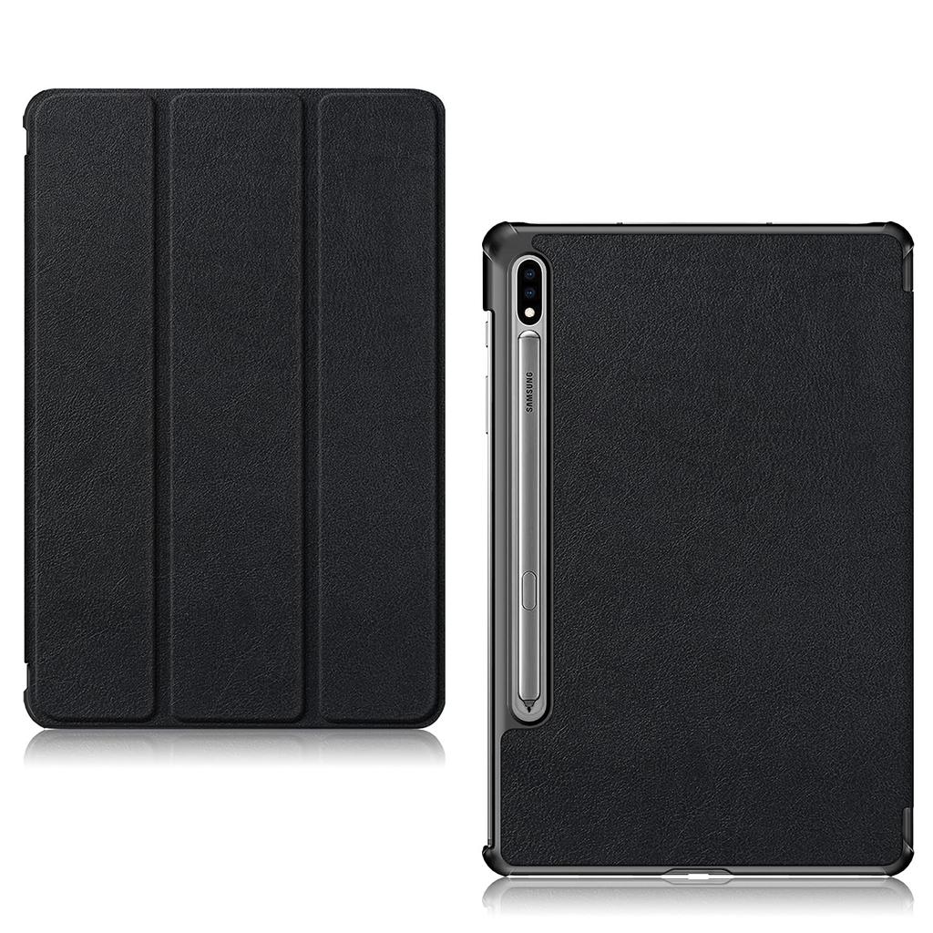 Hoes voor Galaxy Tab S8 Plus 2022/S7 FE 2021/S7 Plus 2020 12,4-Inch Slanke Folio Stand Beschermende Tablet Cover, Multi-Angle Viewing