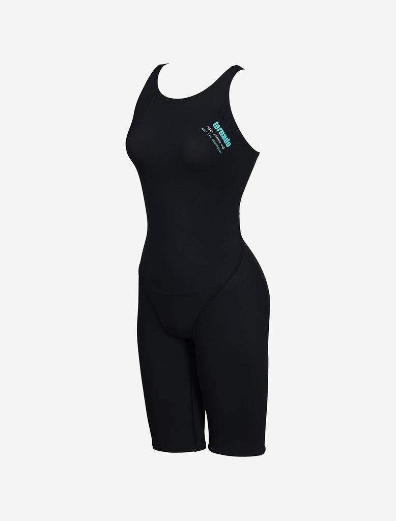 Toneidoseupocheu Saro Black 5-Part Half-Body Swimsuit