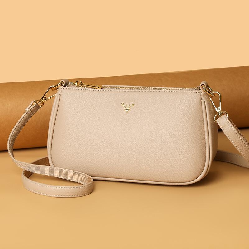 Lässige einfache Handy-Umhängetasche Damen neue Mode Reise Messenger Bag Retro vielseitige Achsel-Schultertasche