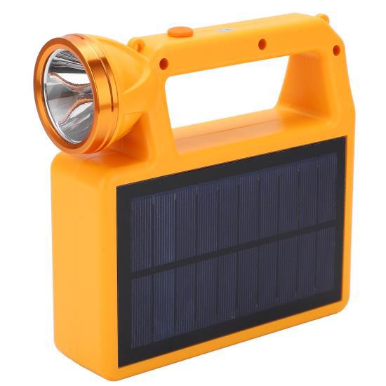 Solar Flashlight LED Rechargeable Explosionproof Dustproof Anti Vibration IP65 Waterproof Solar Powered Flashlight