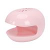 2 In 1 Nail Dryer Portable Nail Lamp Dryer with Fan for Regular Polish Home Travel Pink