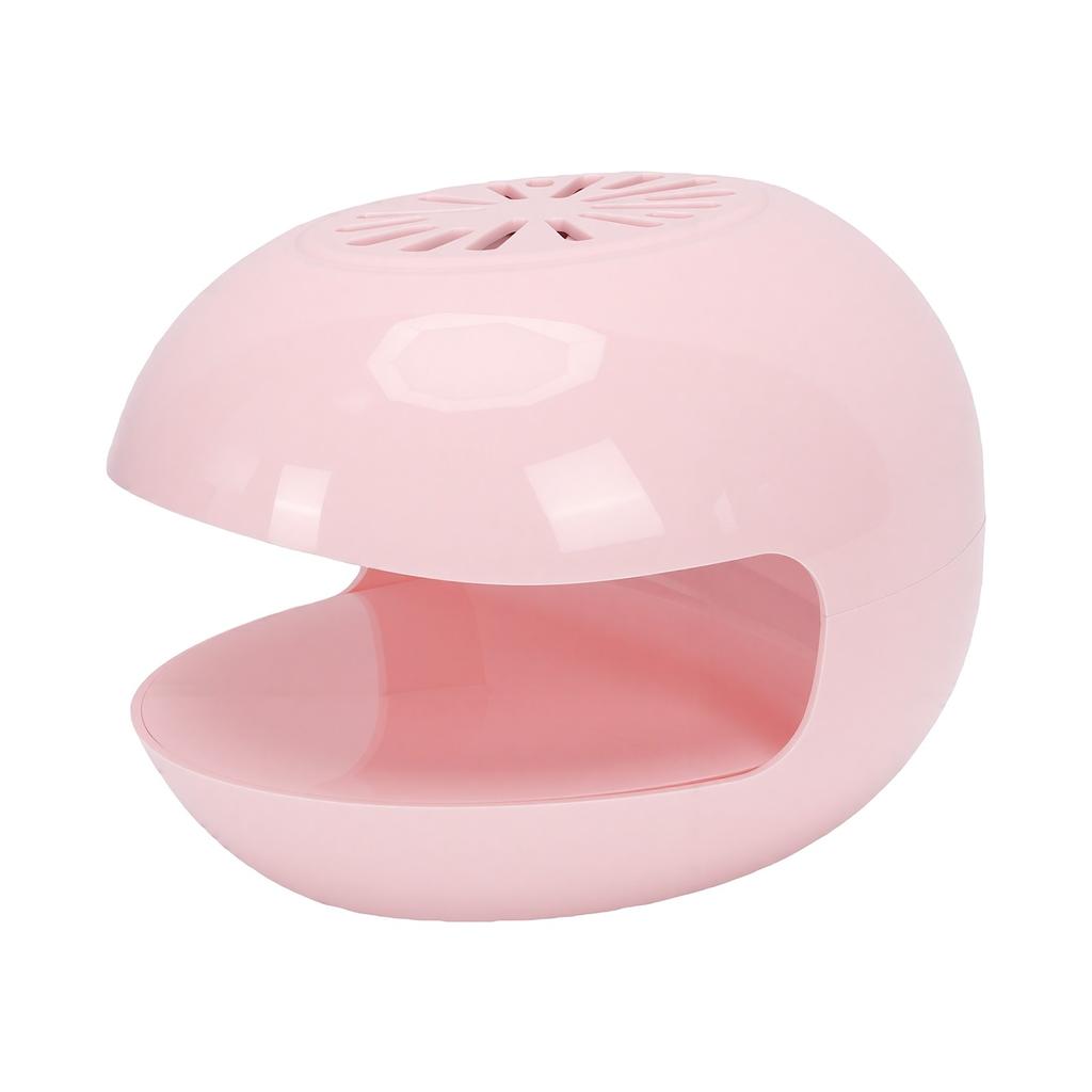 2 In 1 Nail Dryer Portable Nail Lamp Dryer with Fan for Regular Polish Home Travel Pink