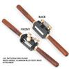 Verstellbarer Vogelhobel Flache Basis Hand-Holzhobel Hand-Schabeisen für Holzbearbeitung Ecke Bogen Trimmen