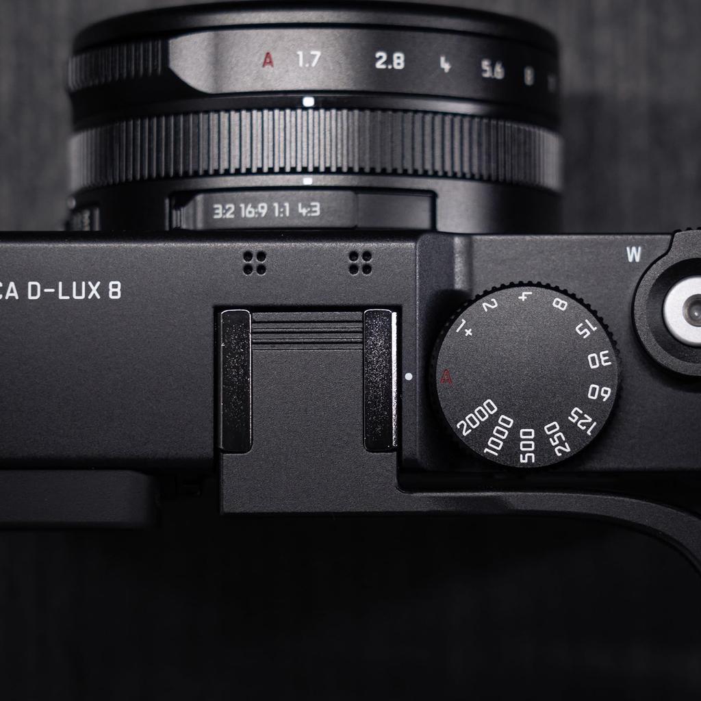 Iborrys Leica Kamera Daumen Hoch Daumen Blitzschuh Daumen Exklusives Retro-Design für verbesserte Kamerahaltung - D-LUX8/DLUX8 Griff, Handgriff, Griff, Anti-Rutsch