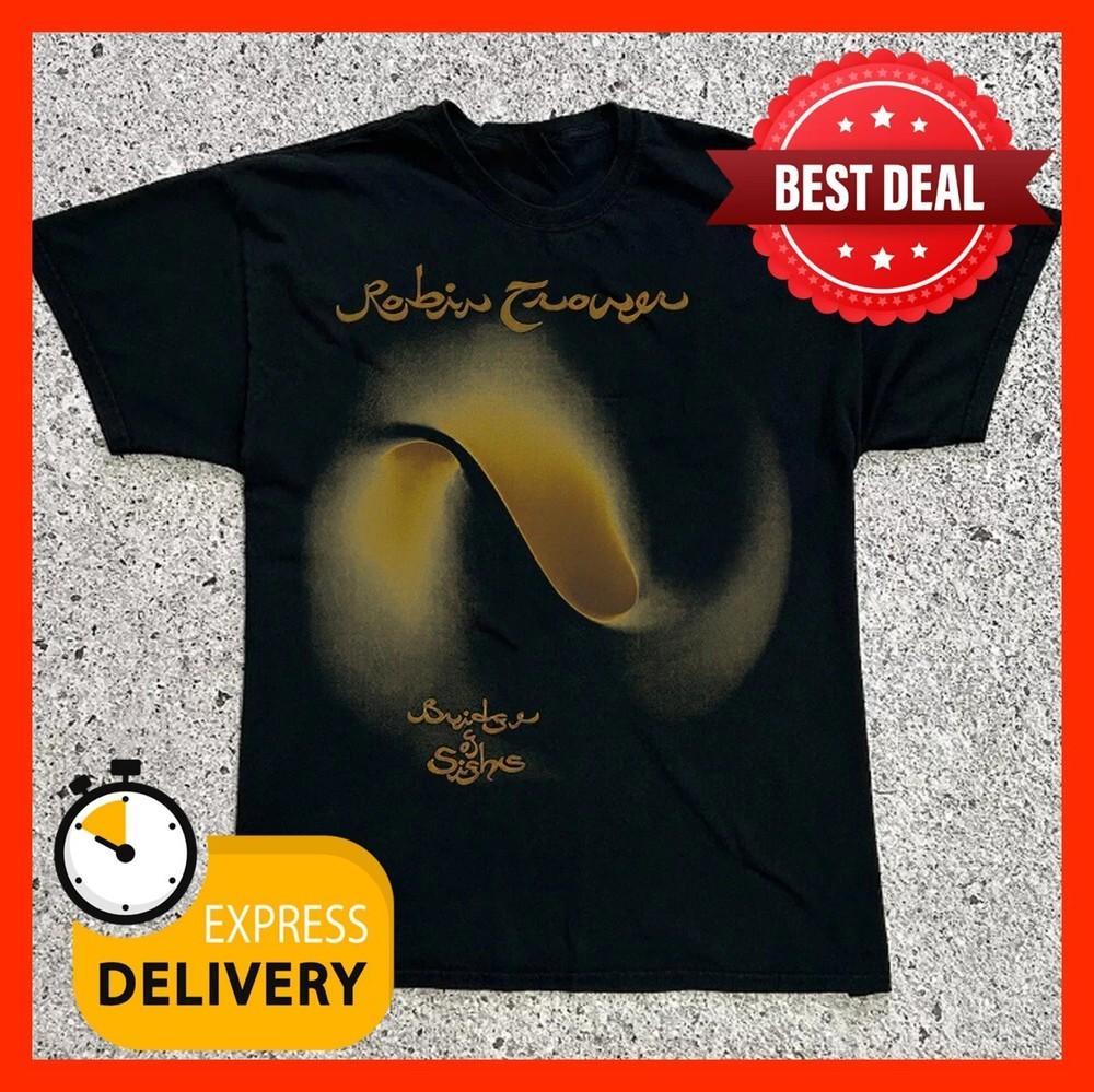 Robin Trower T-Shirt All Size Black Color TU018 Unisex T-Shirt S