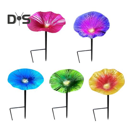 Venkovní krmítko pro ptáky Květinový kůl Heavy Duty Venkovní zahrada Terasa Dvůr Trávník Kovová vana pro ptáky Miska Napájecí stanice Zařízení na krmení