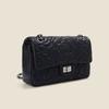 European and American Retro, Camellia Sheepskin Rhombus Chain Women's Bag, New High-end Shoulder Armpit Bag