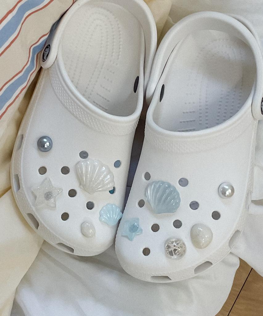 ELLE BELLE A Sea Shell Ver. Resin Shoe Charm Set