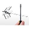Antenne TV Extérieure ONE FOR ALL SV9357 Professional Line VHF/UHF amplifiée, full HD, filtre 5G, montage simple