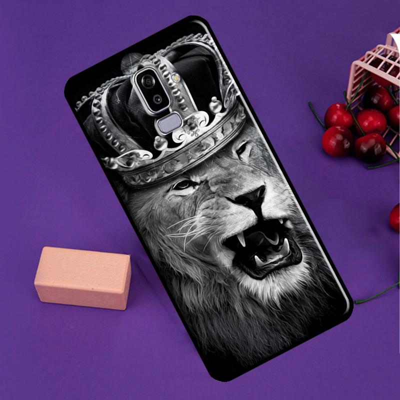 The Animal Lion Phone Case For Samsung Galaxy J3 J5 J7 2017 J1 A5 A3 2016 J8 J4 J6 Plus A6 A8 A7 A9 2018