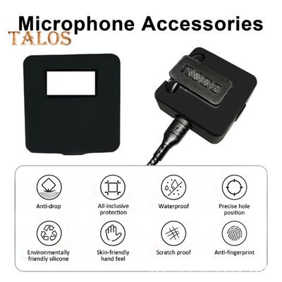 3 Pezzi Copri Microfono Protettivi Facili da Installare Antiurto Resistenti agli Impatti Protezione in Silicone per RODE Wireless Go/Go II