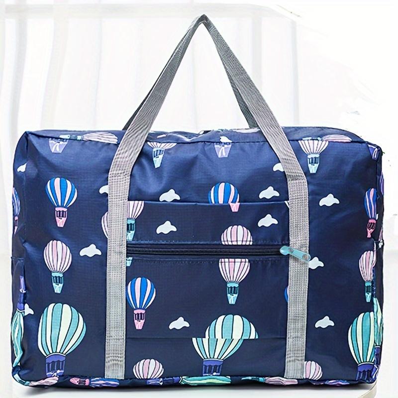 Portable Foldable Travel Duffle Bag Large Capacity Sports Gym Bag  Lightweight Carry On Luggage Duffle Bag Coach Bag Travel Bag