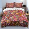 Vibrant Mandala Bloom. Bedding Sets Duvet Covers Pillowcases(1* Duvet Cover 2* Pillowcases Without Duvet Insert)