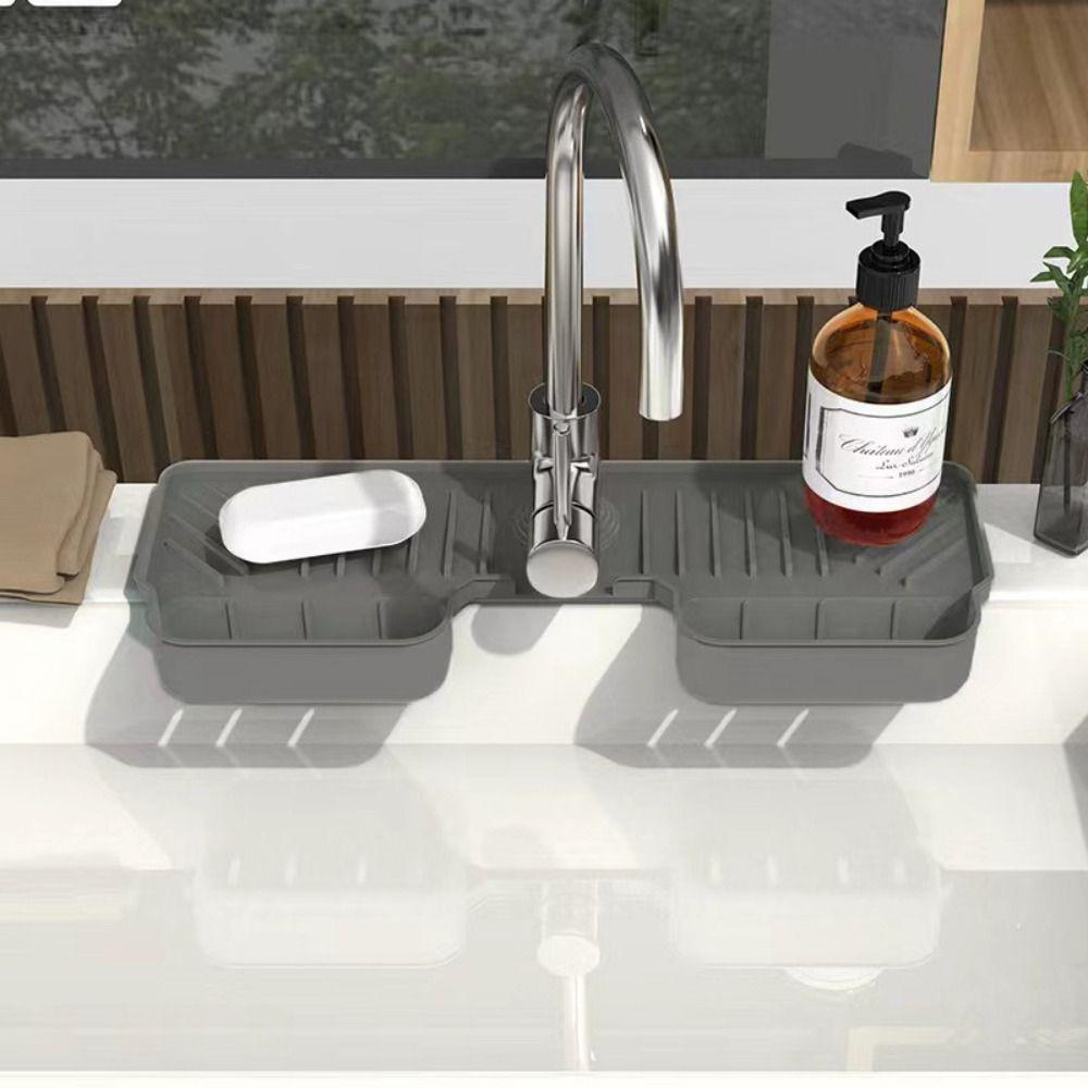 Weiche Wasserhahn Spritzschutzmatte Spritzfeste Gadgets Organizer Küchenzubehör