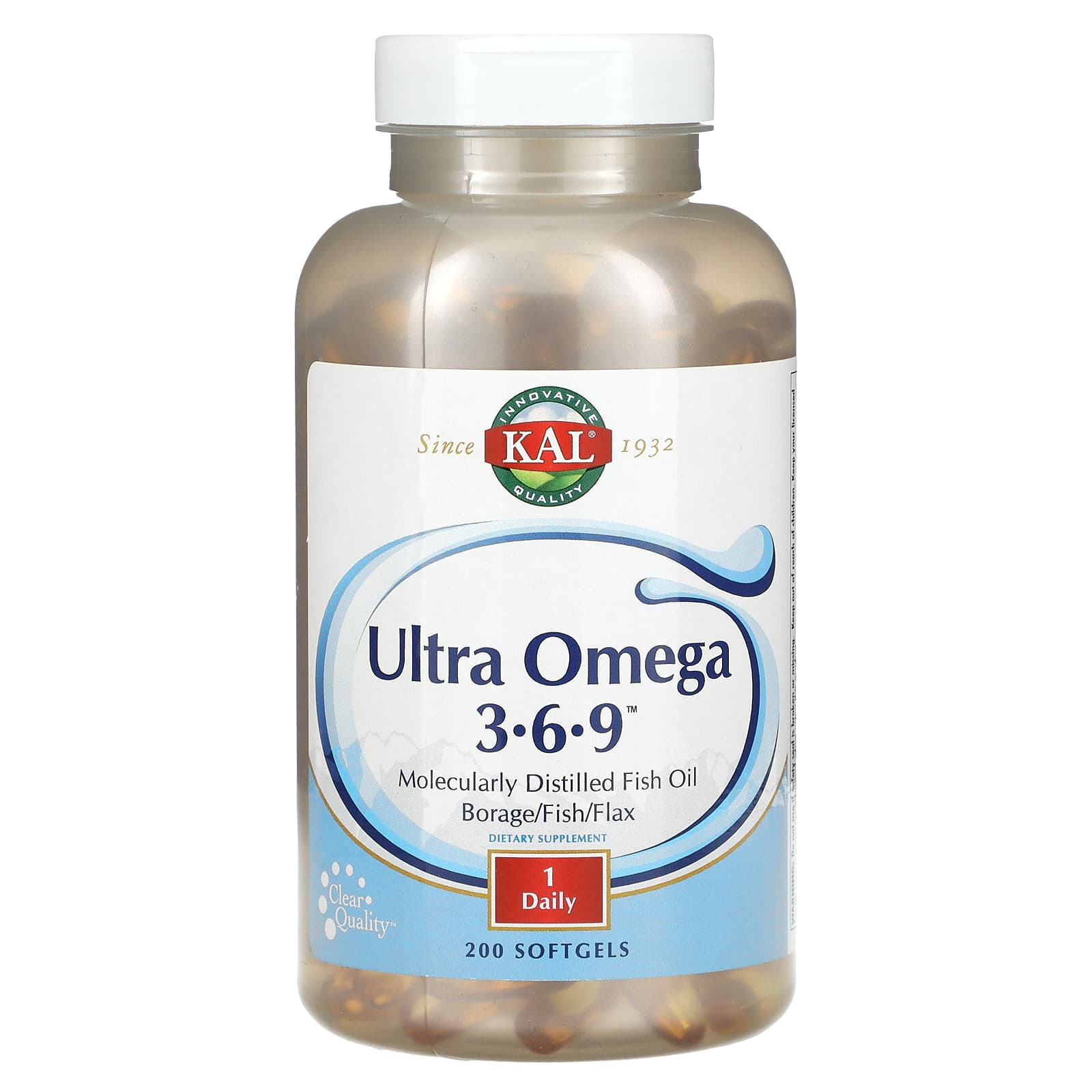 

Ultra Omega 3-6-9, 200 Softgels