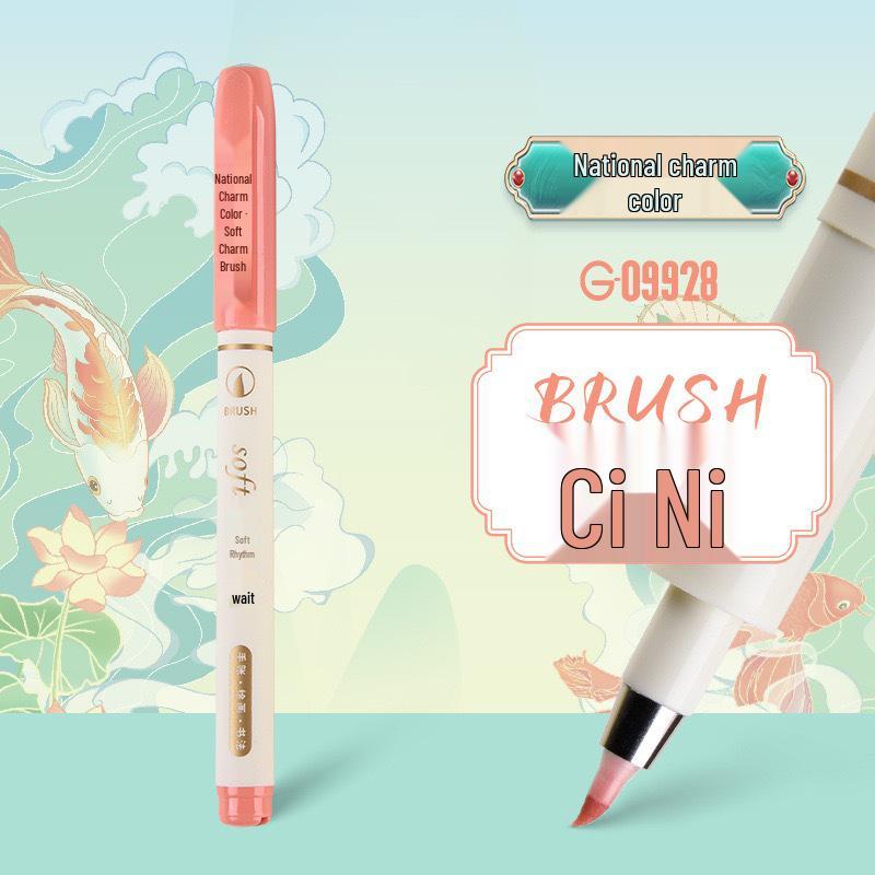 Jin Wannian Fine Tip Watercolor Brush Pen for Art and Journaling