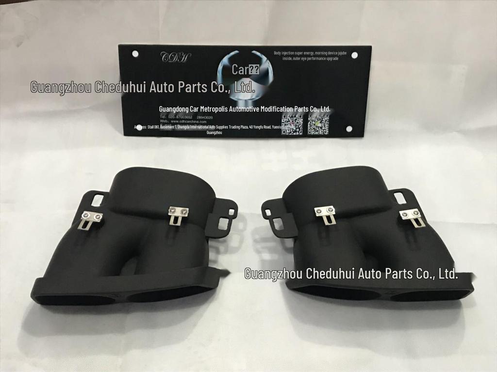 Modified Mercedes-Benz E-Class W213 AMG Brabus E63 Quad Exhaust Tailpipe