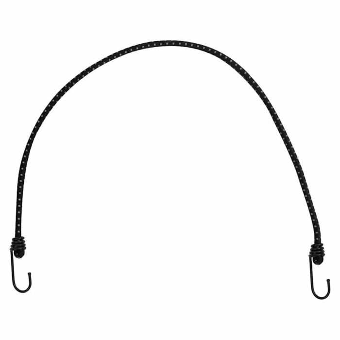 VidaXL Cordes élastiques avec bandes réfléchissantes et crochets 50pcs, cordon élastique avec crochet, sangle élastique avec 4008153