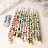 6Pcs LED Taper Candles Battery Operated Flameless Candles with Remote Control Christmas Light-up Candles for Home Winter Festive Decor