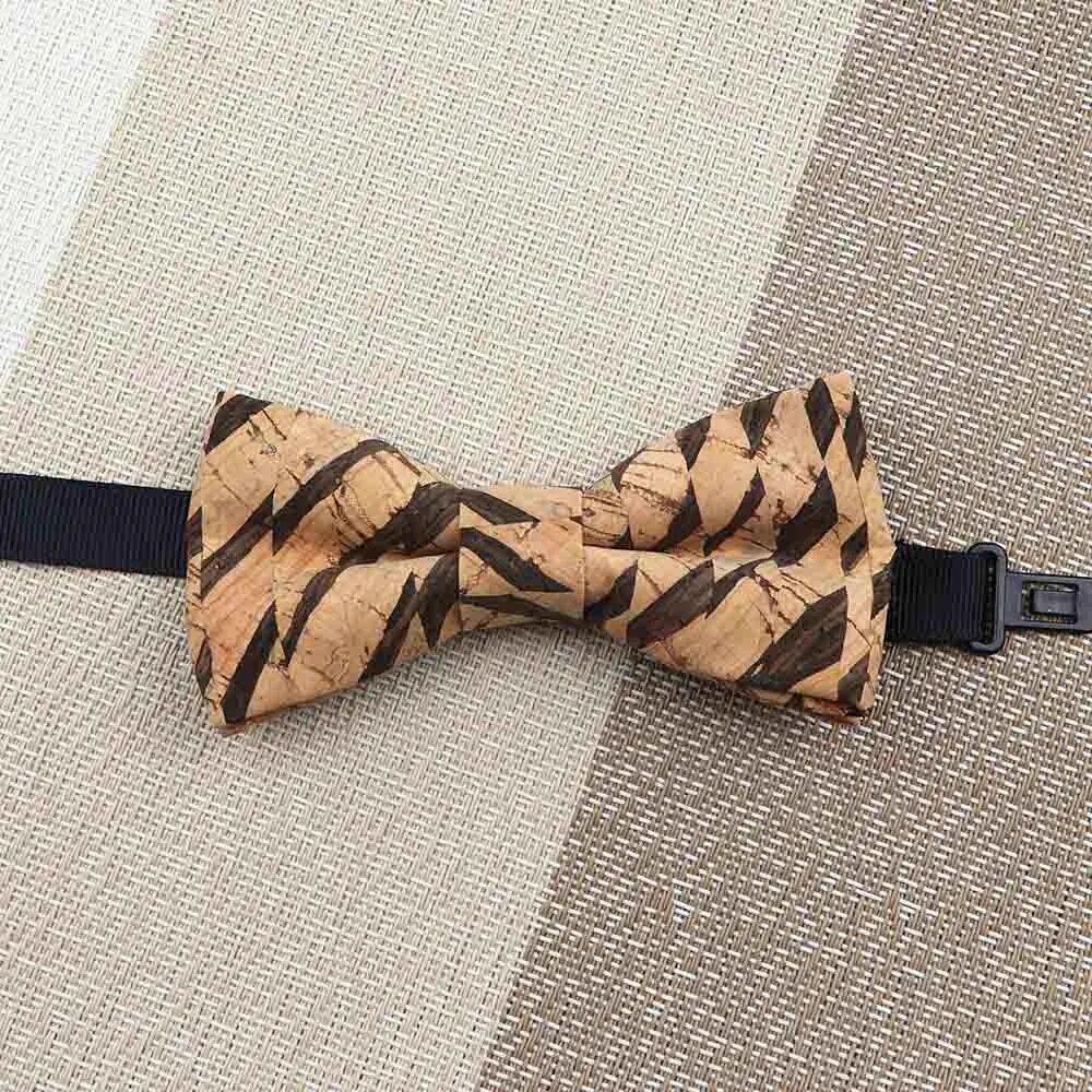 1PC, Fashion Bow Shape Bow Tie, Double Layer, Wood, Gentleman,Handmade, Butterfly,