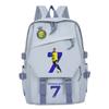 Football Player C Luo Peripheral Printing Trend Schoolbag Junior High School High School Students Large Capacity Spine Backpack