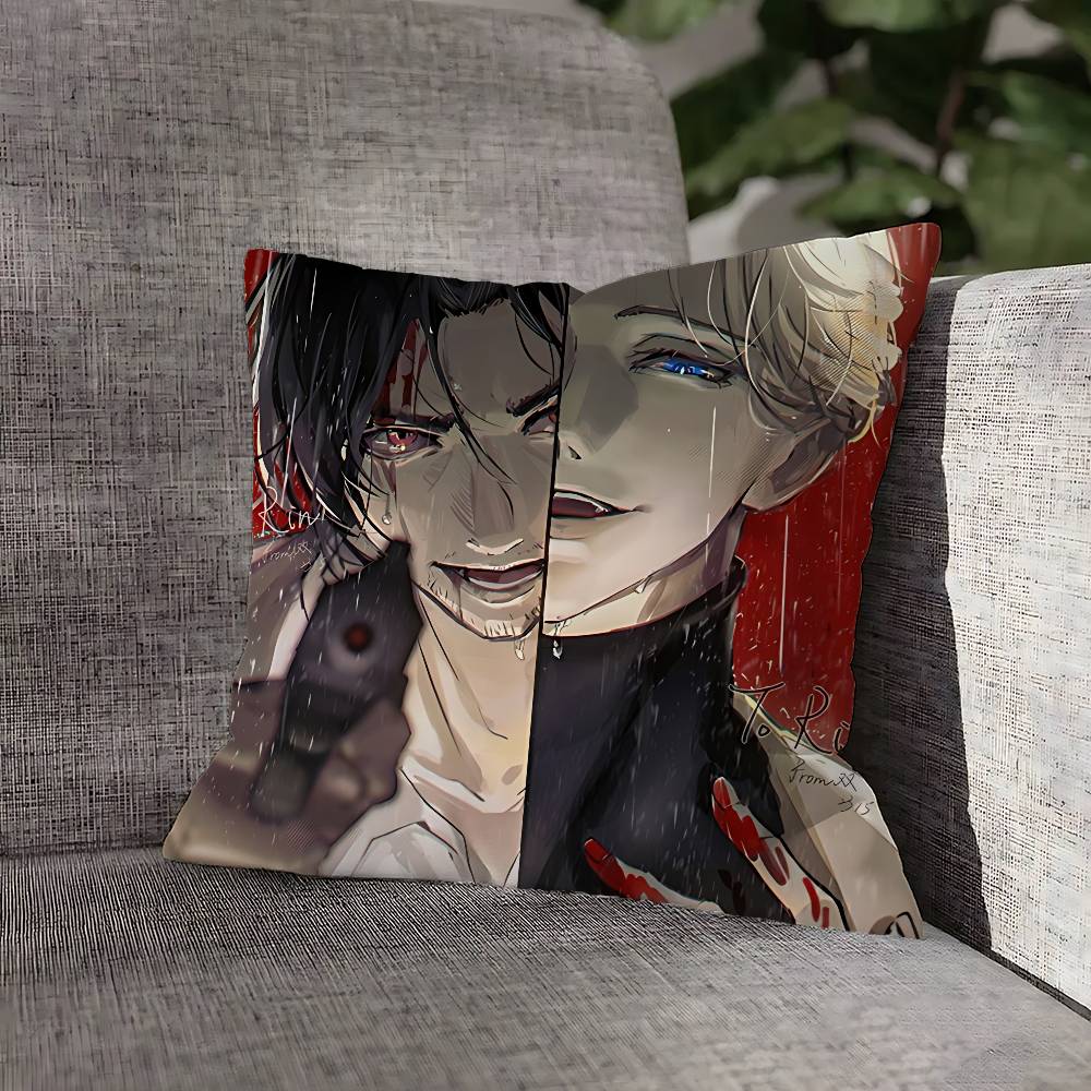 Johan M-Monster Liebert Pillow Case For Sofa Decor Car Office Room Printing Cushion Cover Decorations and Protector